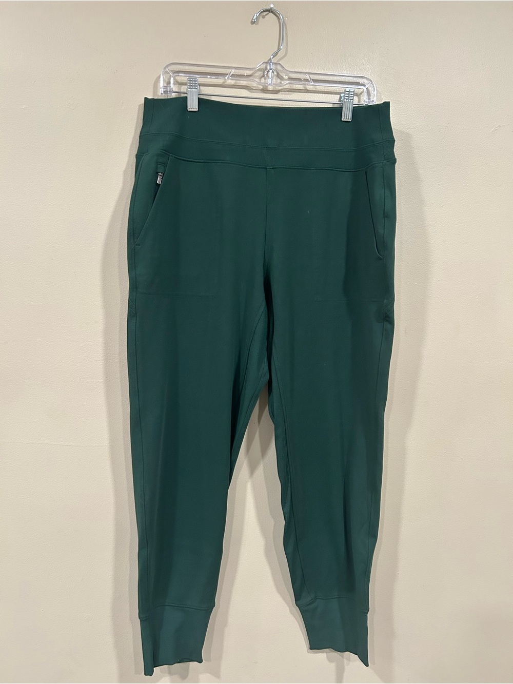Athleta Womens Jogger Pants Venice High Rise Green Size Large